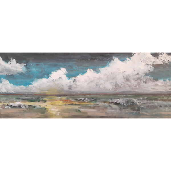 Nr. 170 (40 x 16 cm) Terschelling (ingelijst)